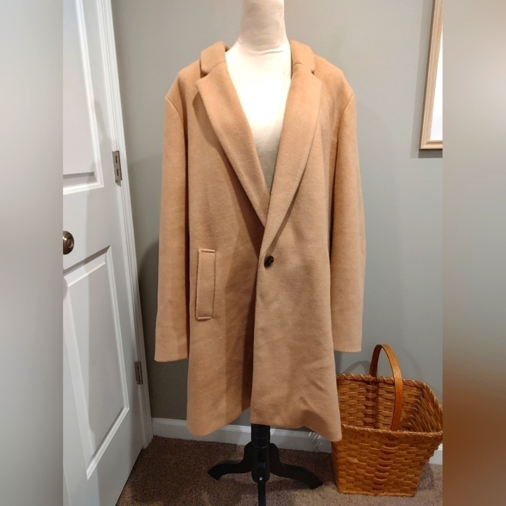 Old Navy, XXL, tan coat